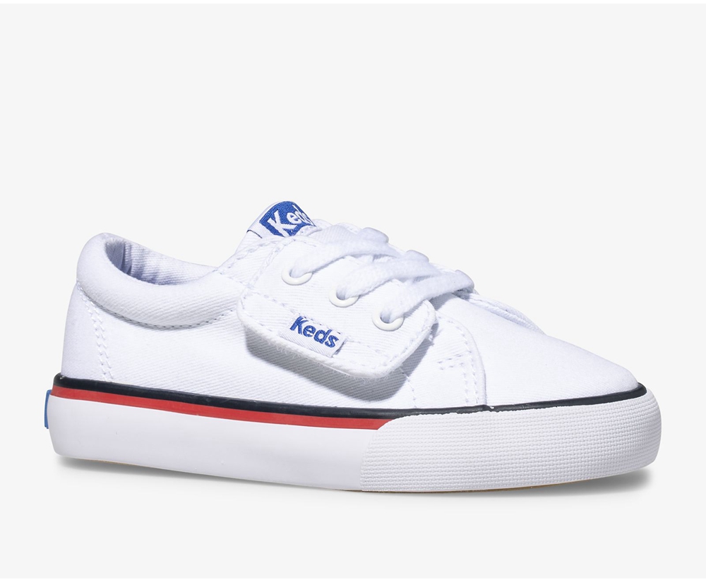 Keds Kids Sneakers White - Jump Kick Jr. Canvas - 947UKYHVZ